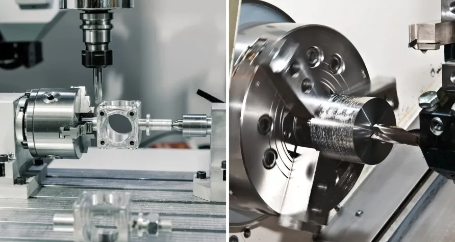 Lathe vs. Mill